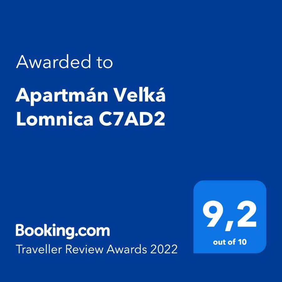 דירות Apartman Velka Lomnica C7Ad2 מראה חיצוני תמונה